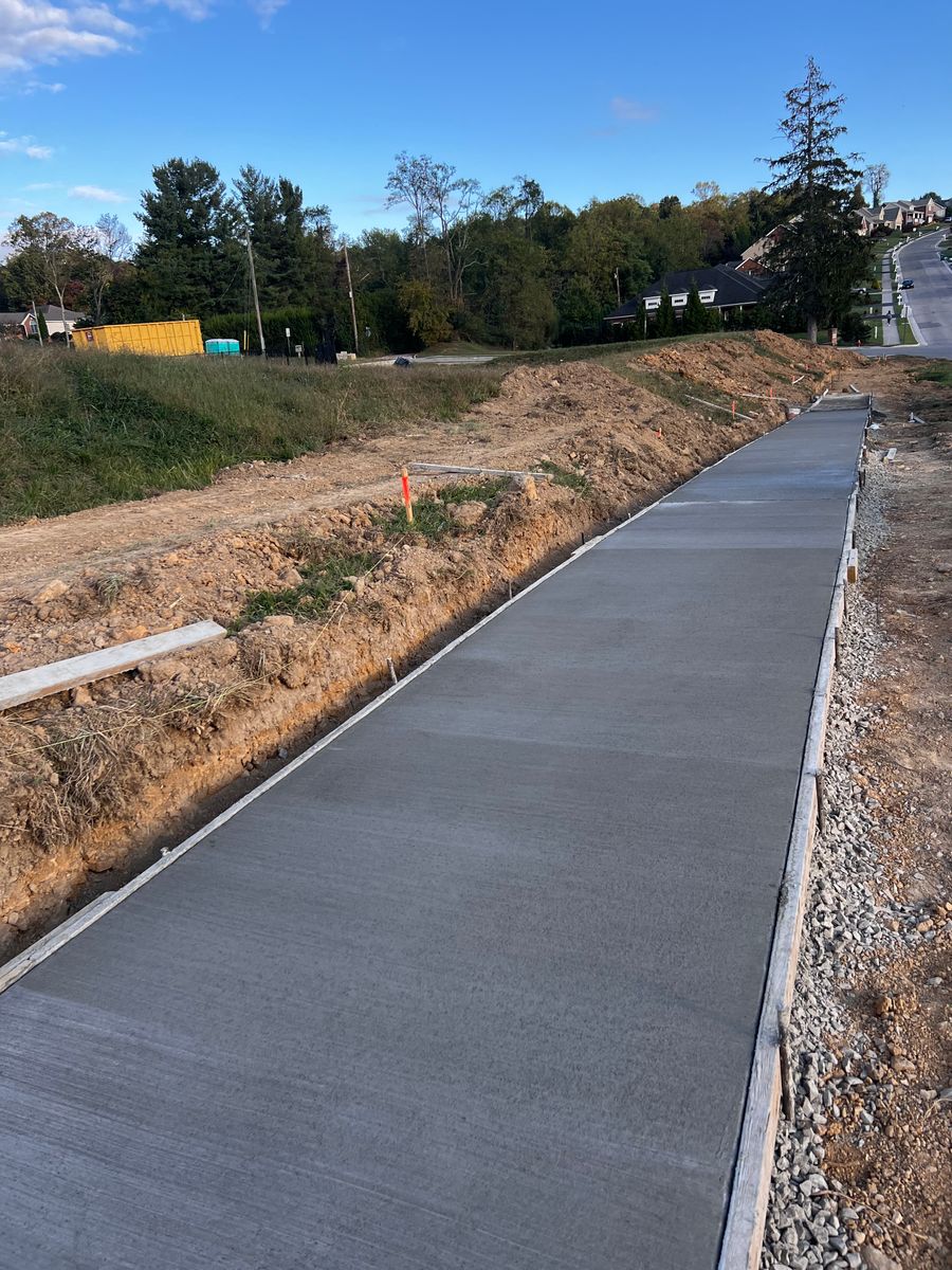 Concrete Slab Construction for The Amazing Concrete in Roanoke, VA