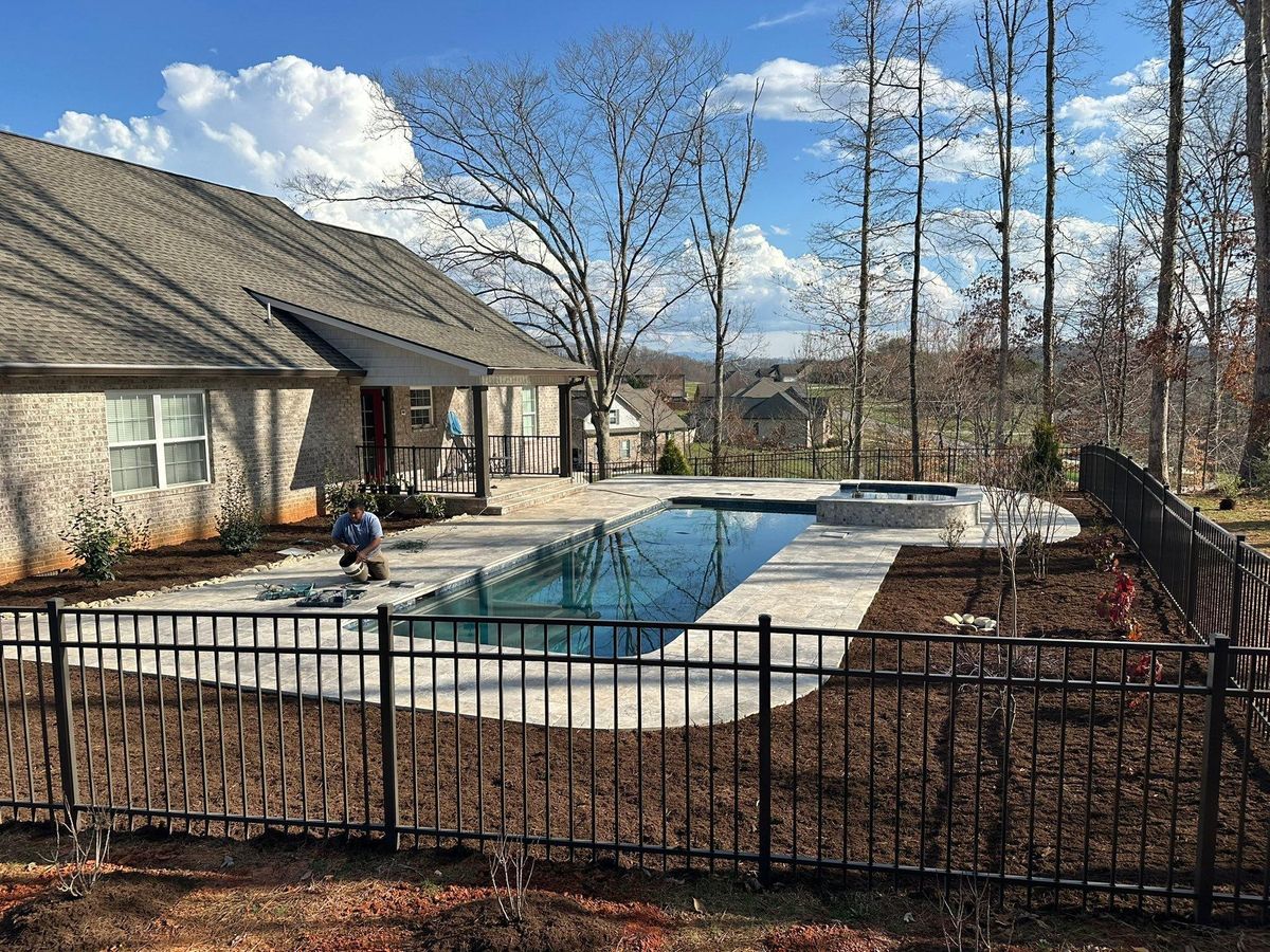 Landscape Installation for Campbell's Outdoor Living in Powell, TN