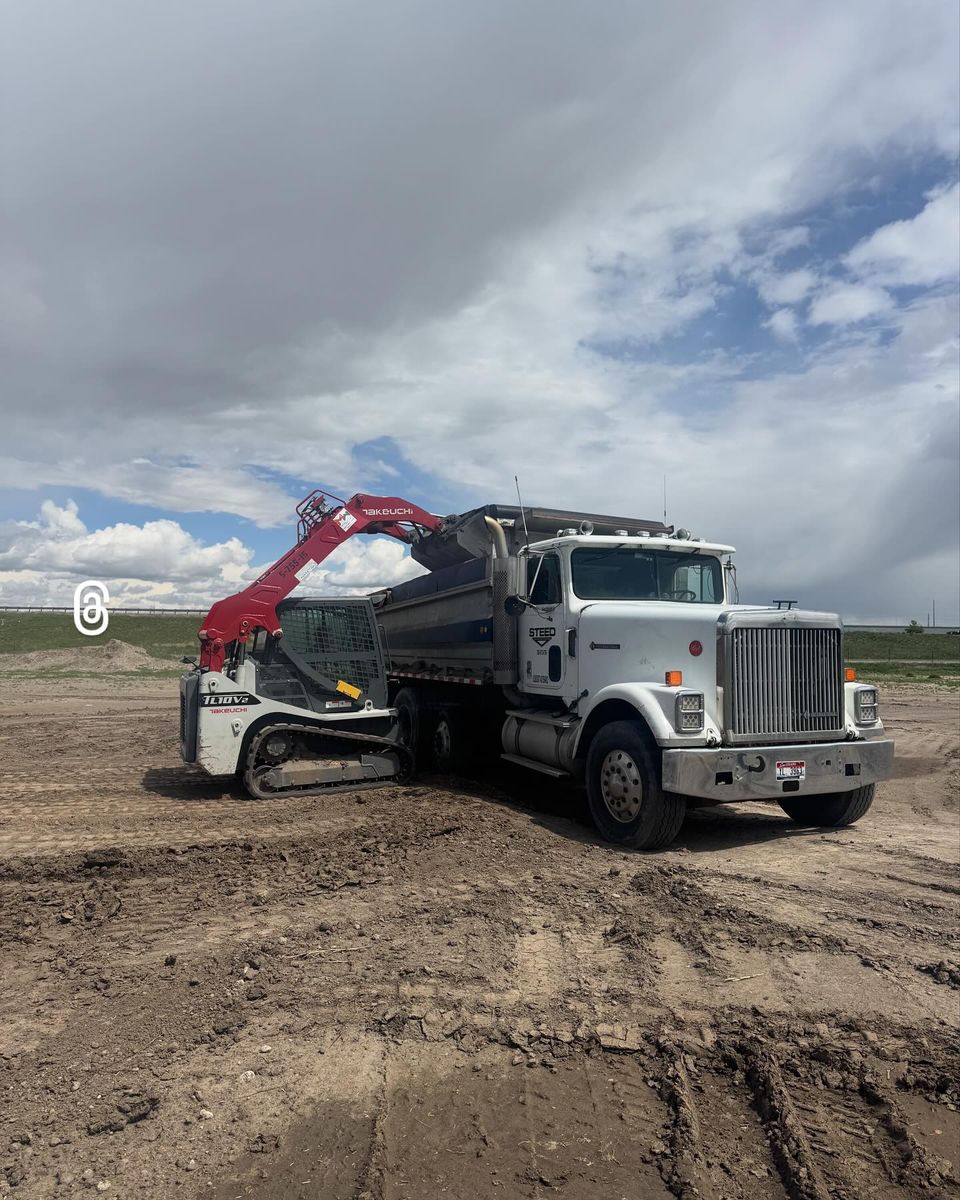 Site Preparation for Steed Trucking and Excavation in Rexburg, ID