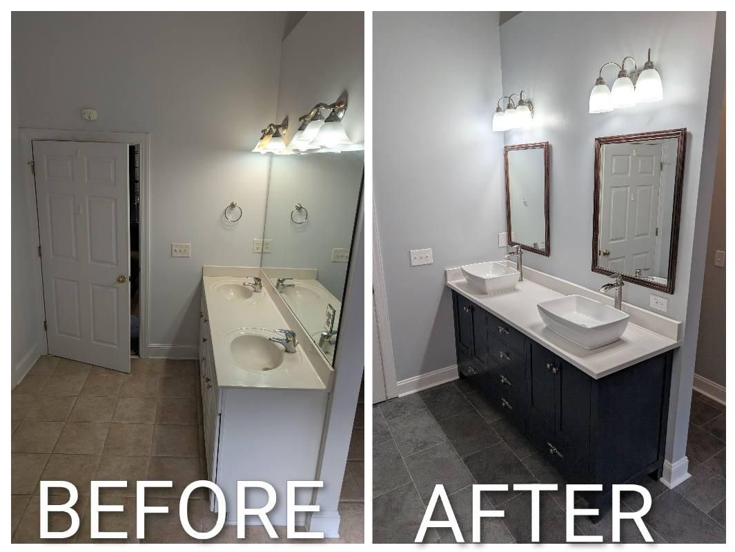 Full Bathroom Remodel for Brick City Bath in Sanford, NC