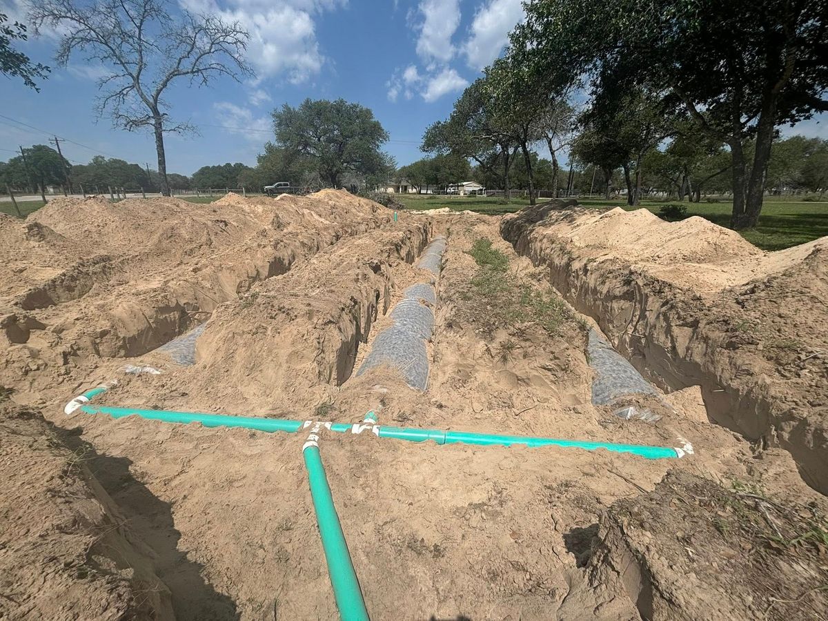 Excavation for Williams & Sons Solutions in Floresville, TX
