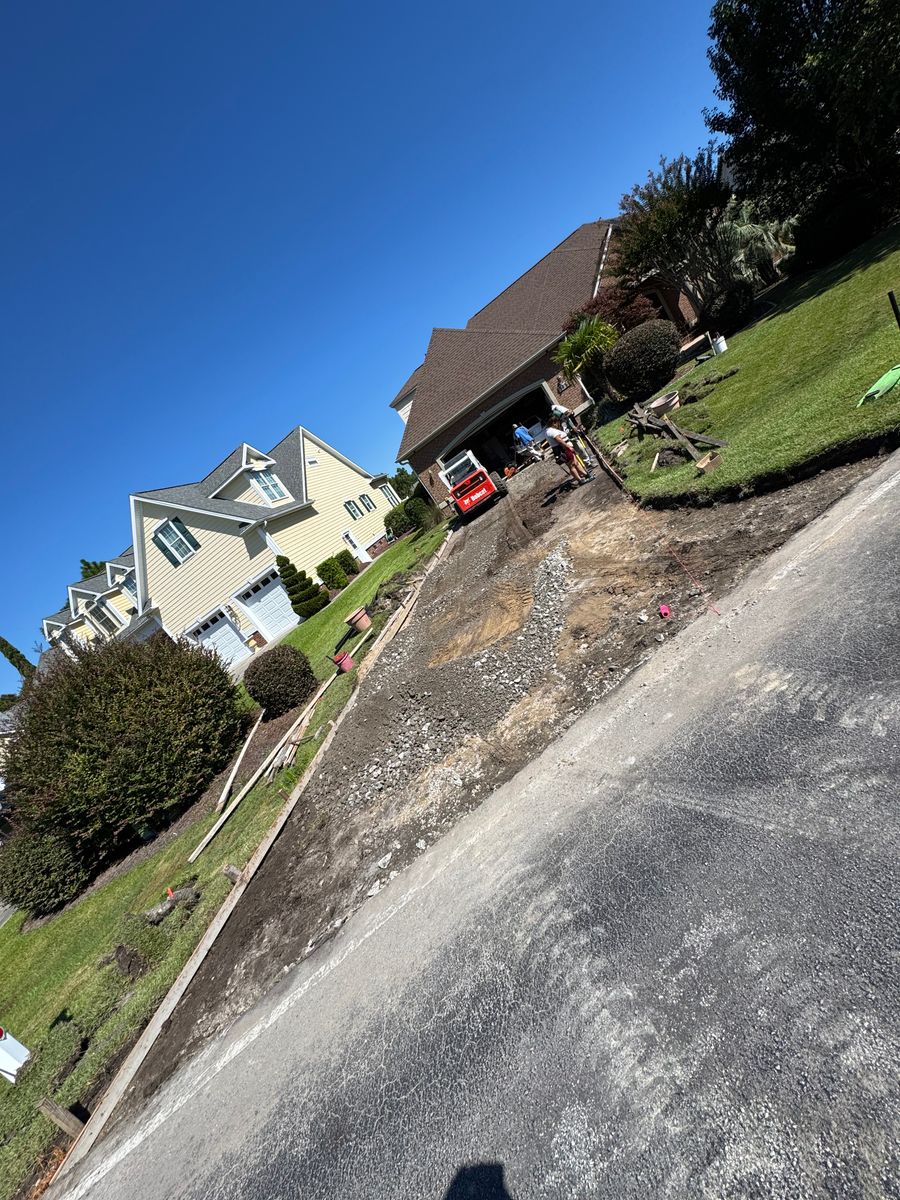 Patio Design & Installation for D & G Construction Solutions LLC in Wilmington, NC