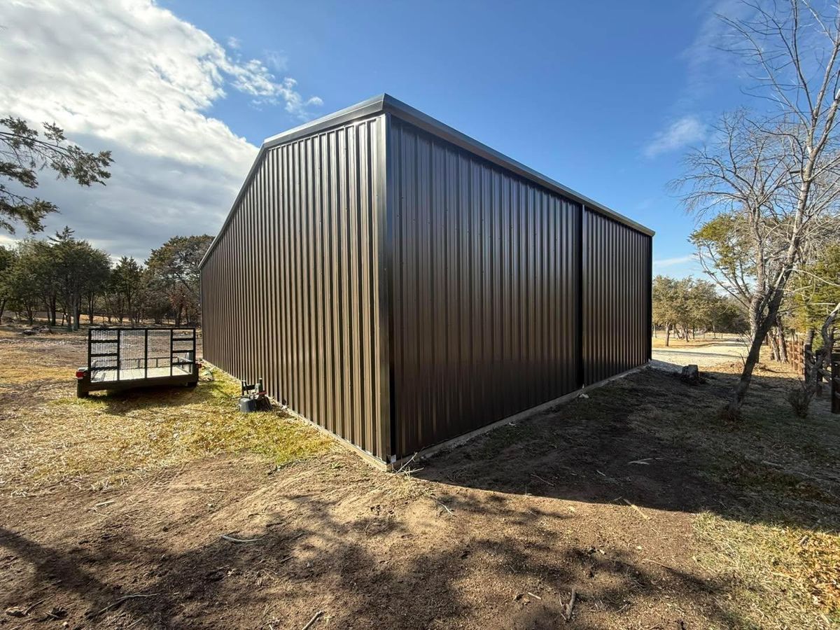 Barns for JG Welding & Construction Services in Weatherford, TX