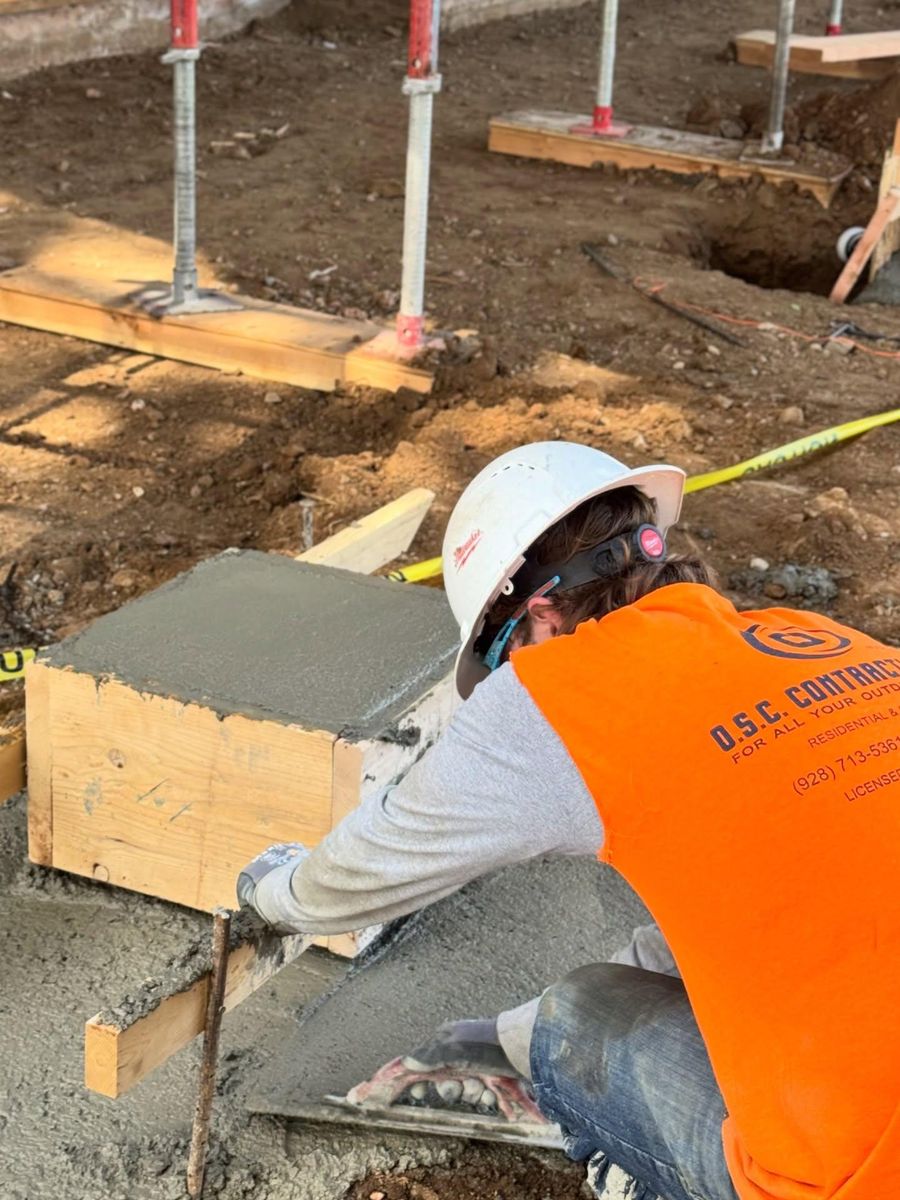 Patios for OSC Contracting LLC in Prescott, AZ