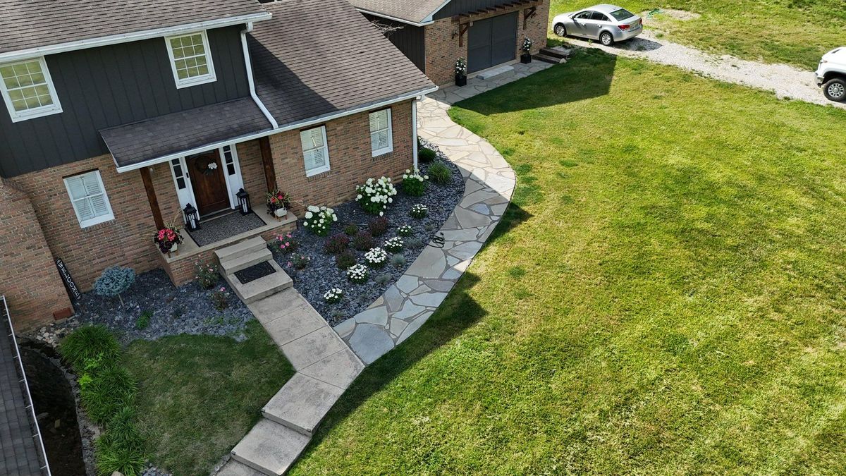 Planting for Elevate Landscape & Hardscape in West Jefferson, OH