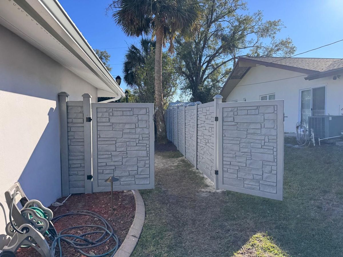 Fencing for JRA Construction in Zephyrhills, FL