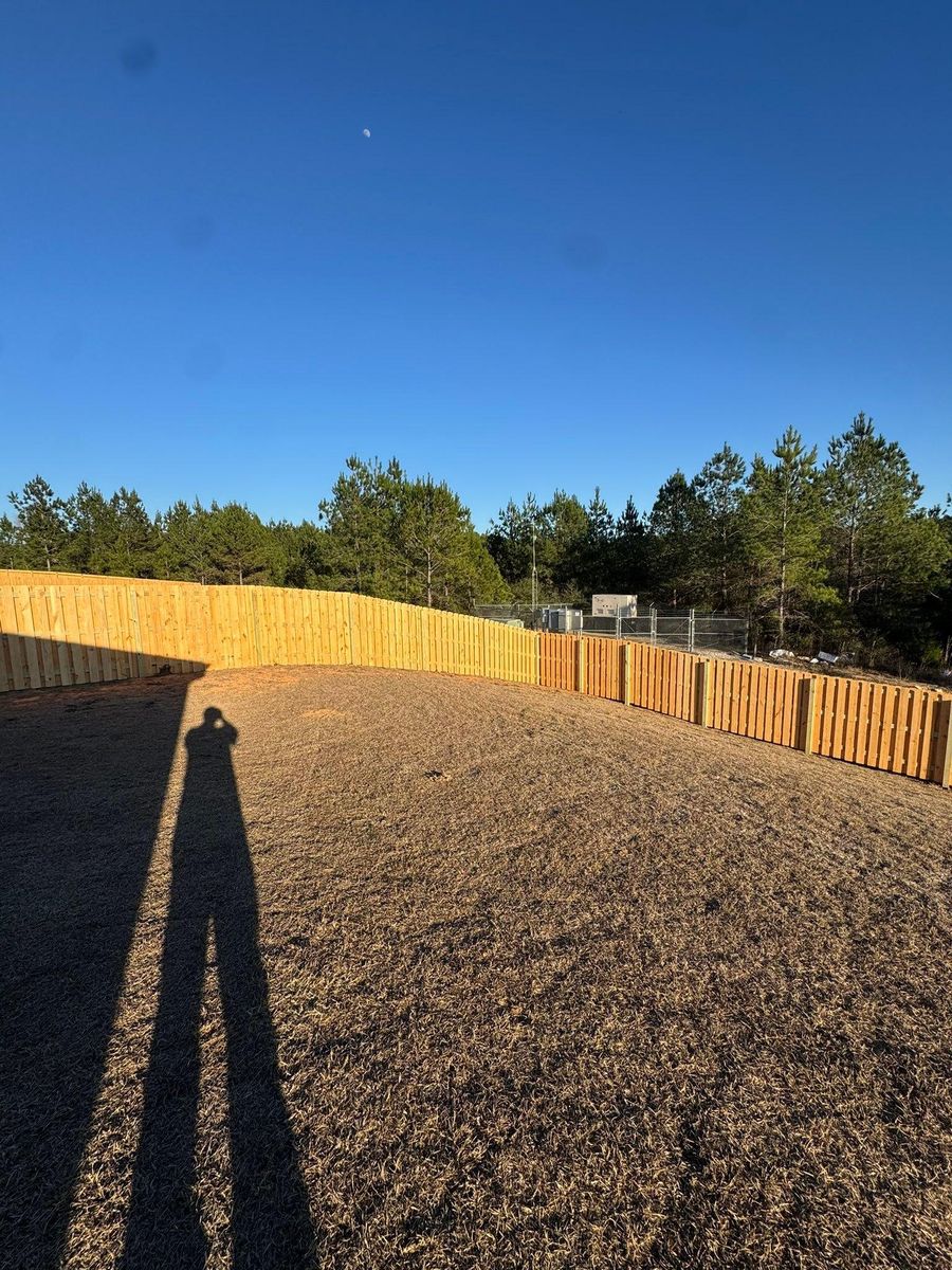 Fence Installation for C&G Fencing and Outdoor Services in Pensacola, FL