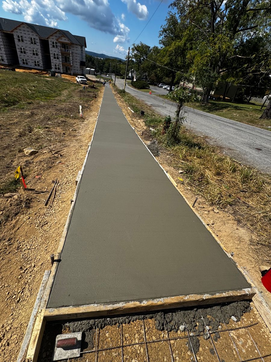 Concrete Slab Construction for The Amazing Concrete in Roanoke, VA