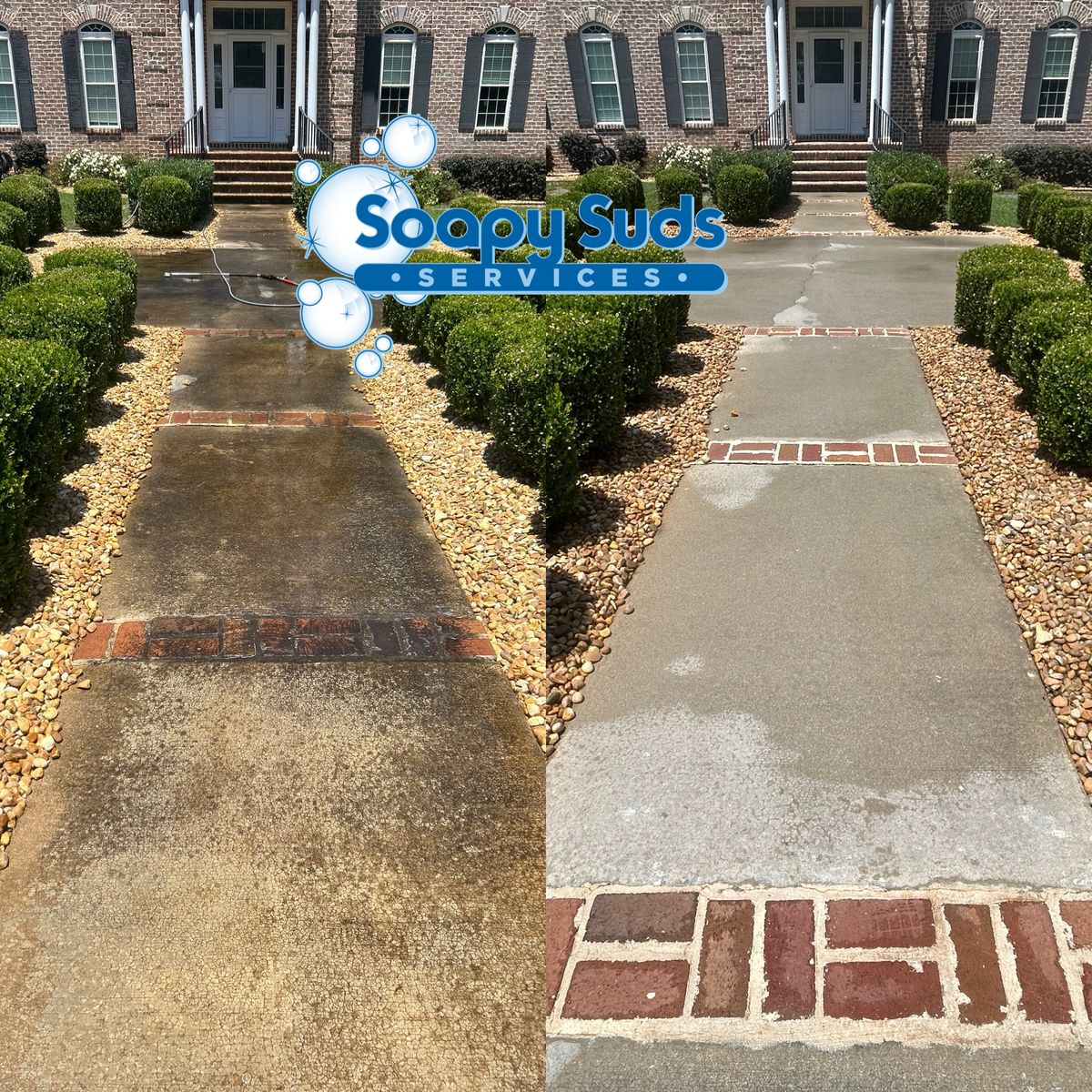 Pressure Washing for Soapy Suds Services Georgia in Perry, GA