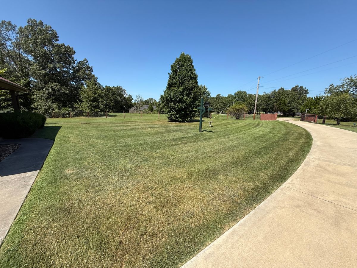 Mowing for Sandoval Lawn Care in Muldrow, OK