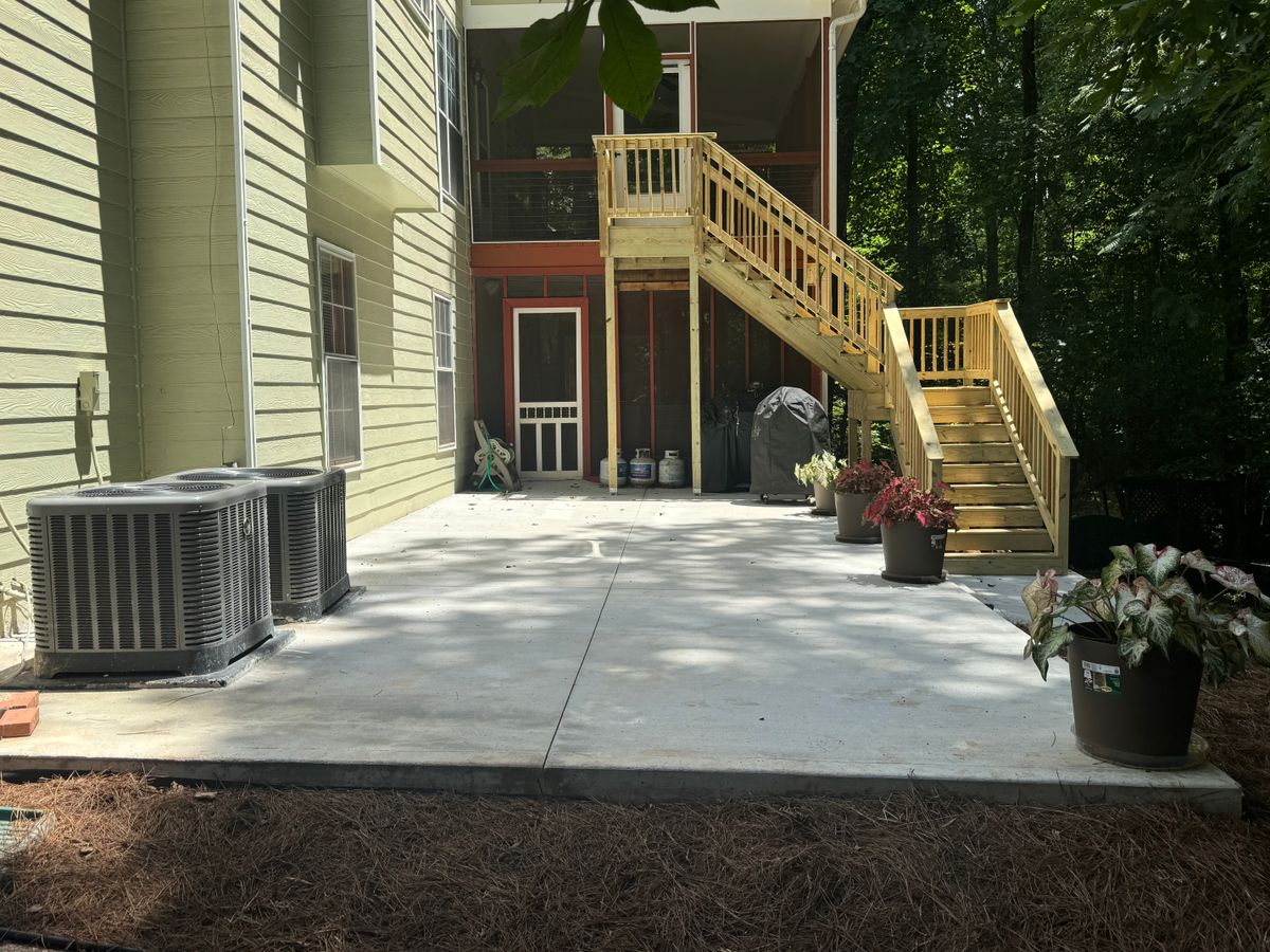 Patio Design for Compadres Concrete in Griffin, GA