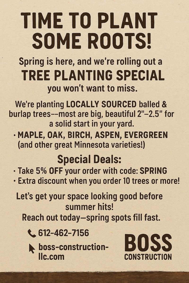 Excavation & Land Clearing for Boss Construction in Saint Paul, MN