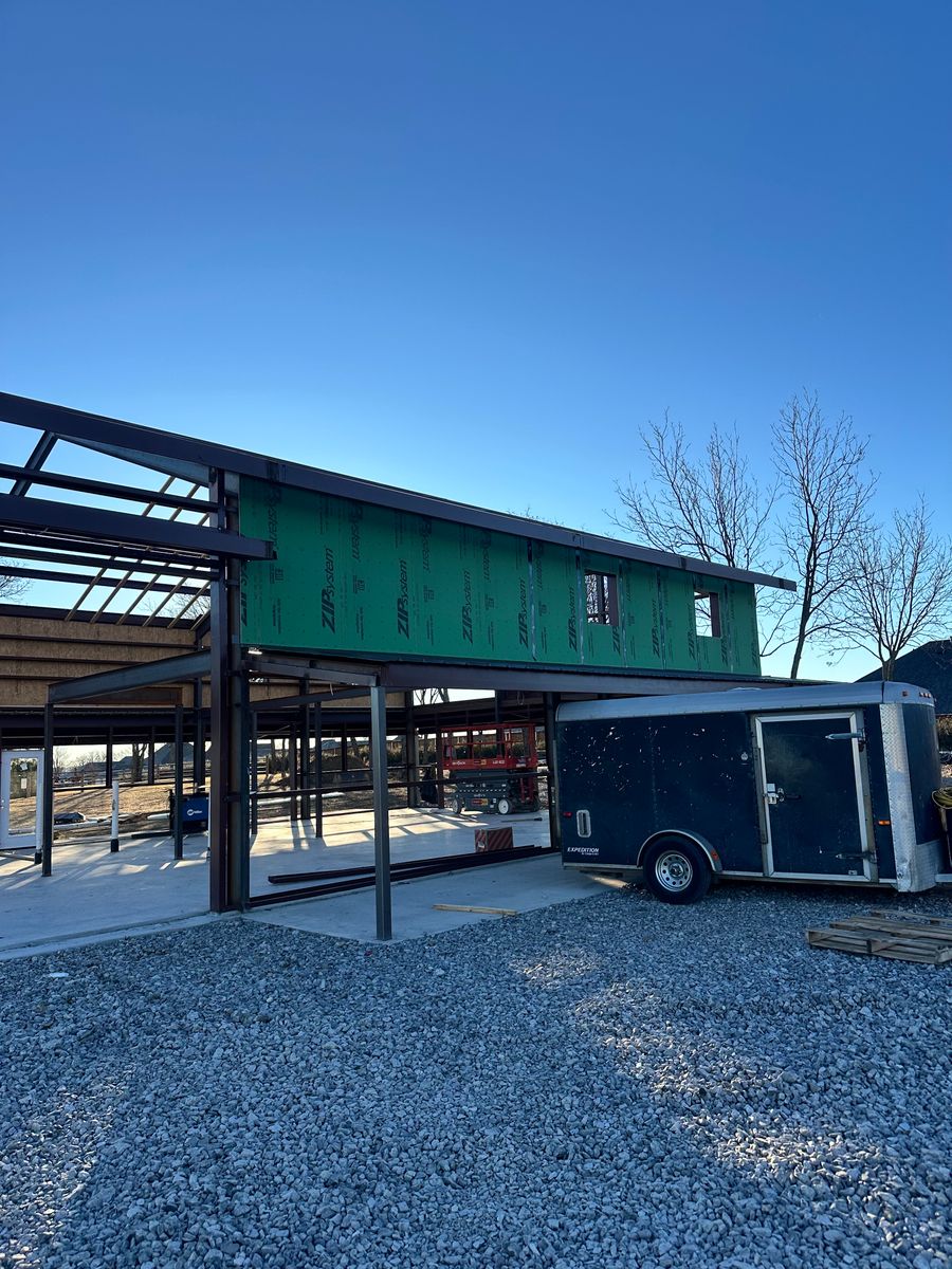 Custom Metal Buildings for CR Fabrication in Royse City, TX