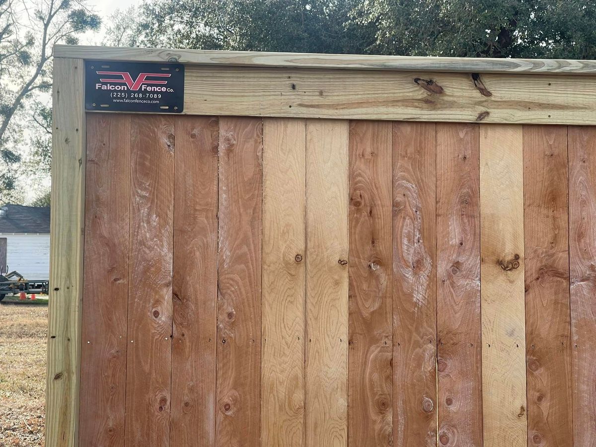 Fence Repair for Falcon Fence Co. in Longville, LA