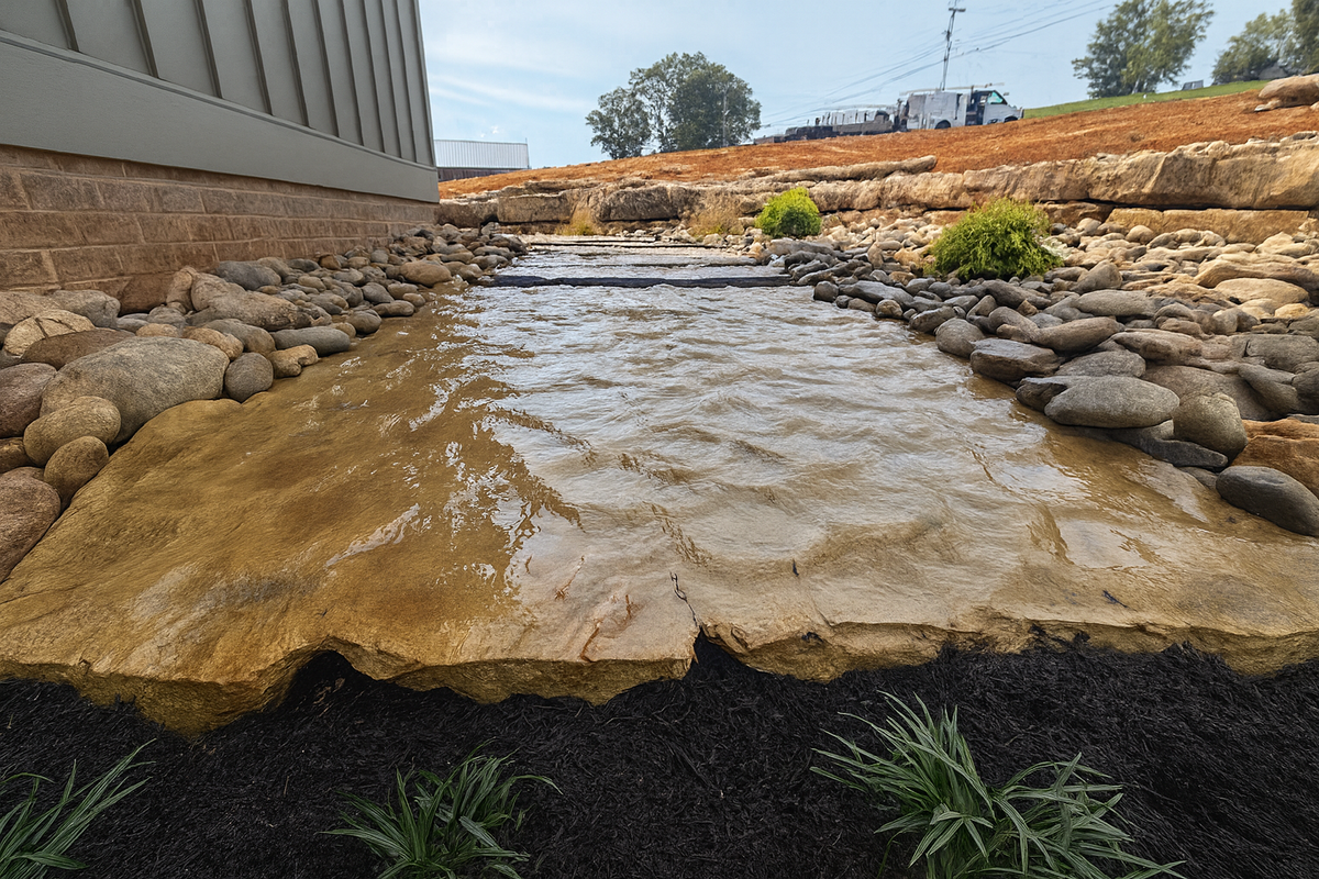 Landscape Installation for Smoky Mountain Landscaping in Maryville, TN