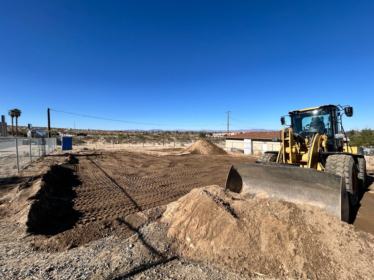 Grading for P&C Earth Works in Riverside County, CA