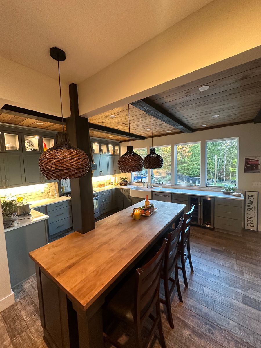Kitchen Renovation for G.S. Home Solutions in Bedford County, VA