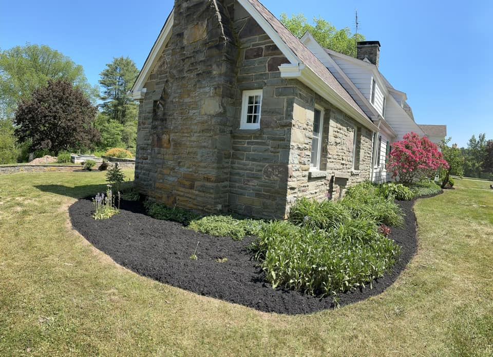 Mulch Installation for Lopez Landscaping and Hardscapes in Scranton, PA