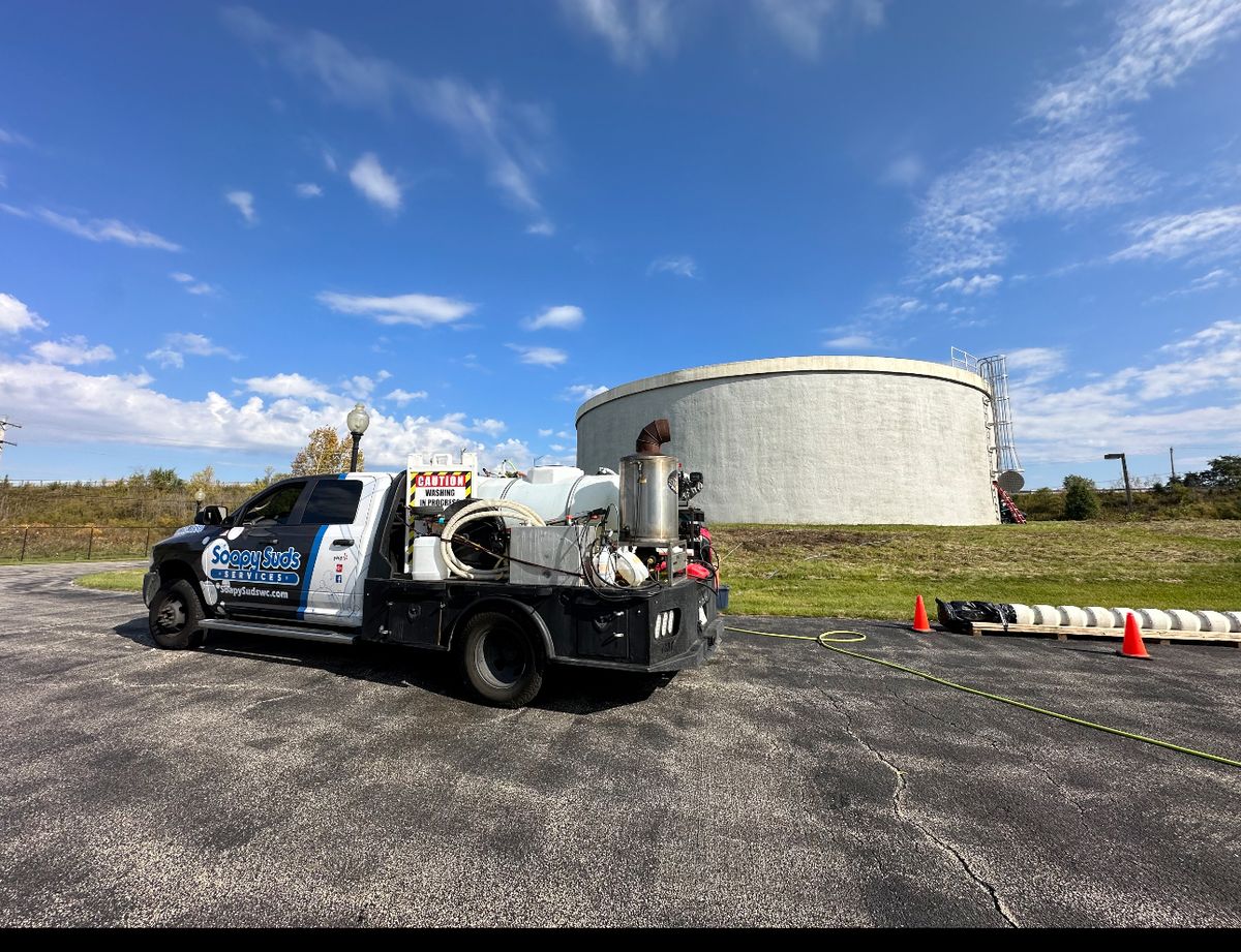 Commercial Exterior Cleaning for Soapy Suds Services in St. Charles, IL