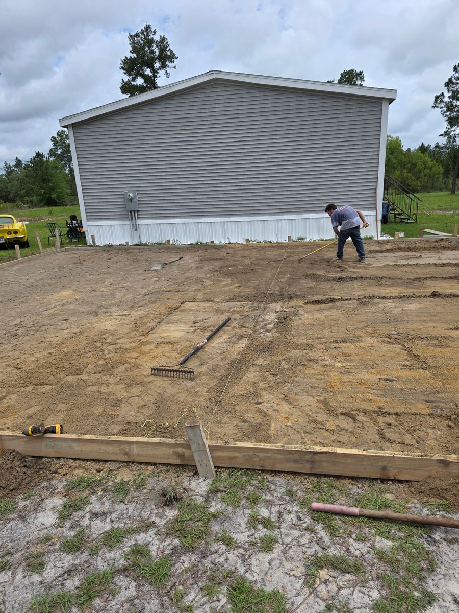 Patio Design & Construction for Southern Boys Concrete LLC in   Hosford, FL