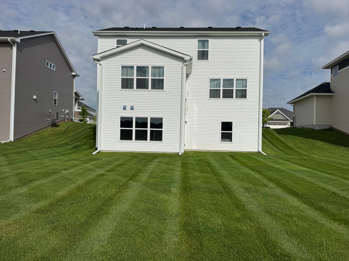 Mowing for Bubba’s Seasonal Services in Buffalo, MN
