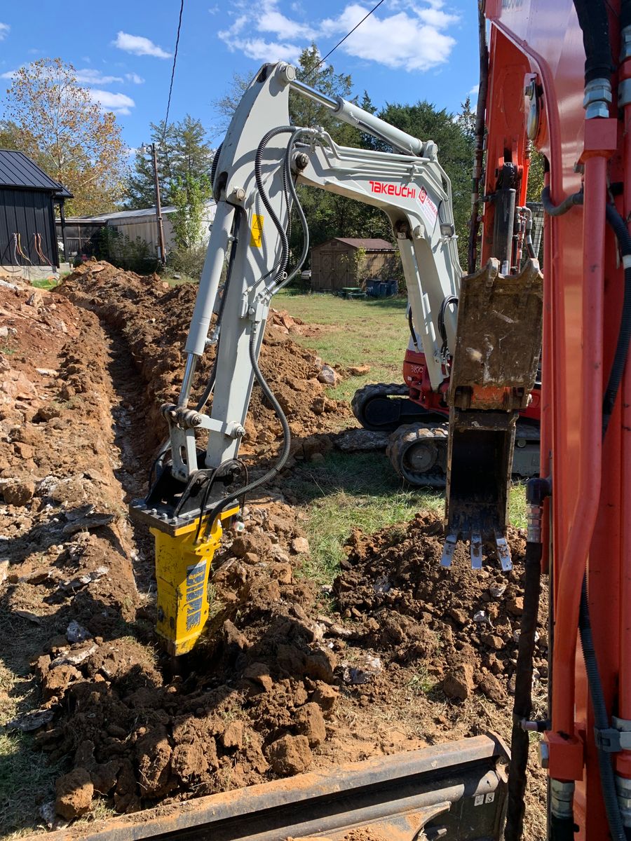 Site Preparation for High Country Wildlife & Land Management in Columbia, TN