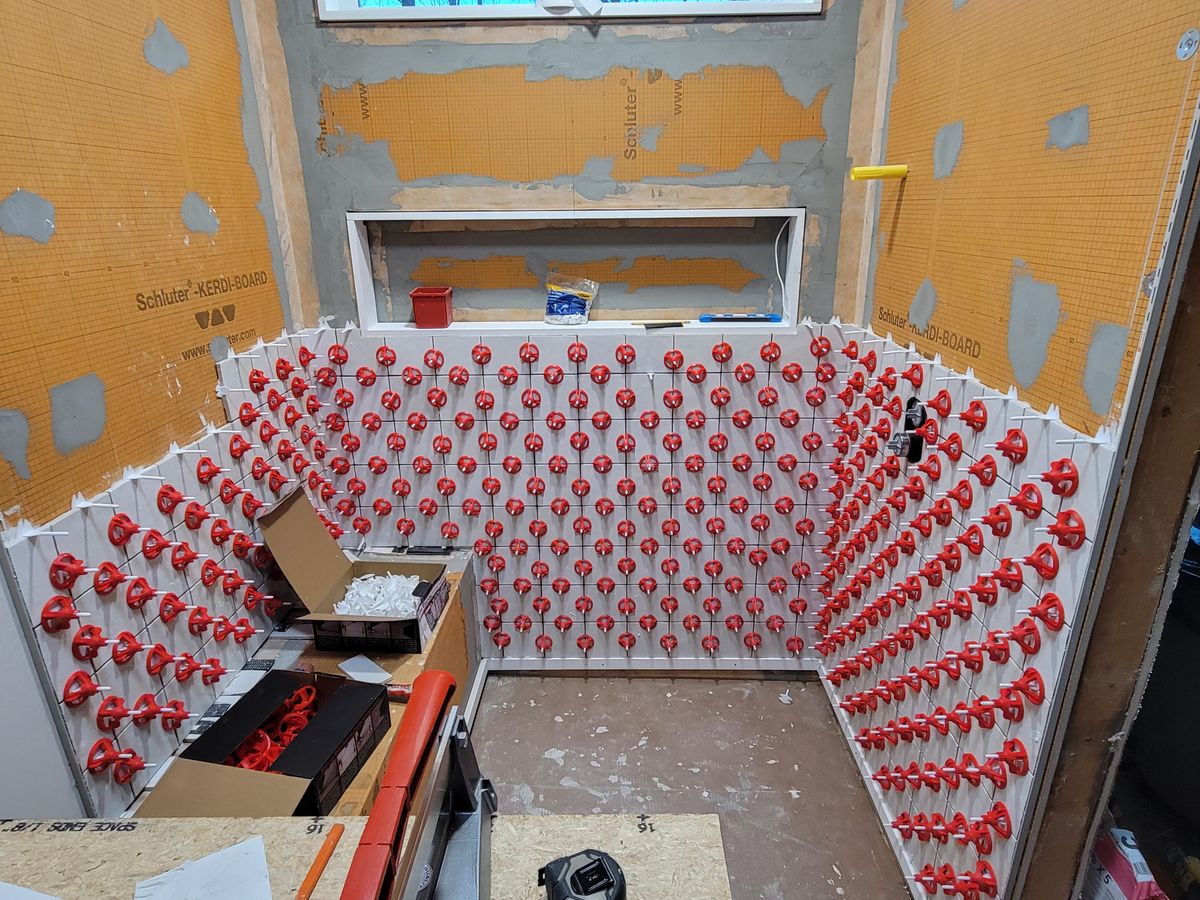 Tile Installation for GVL Renovations in Greenville, SC