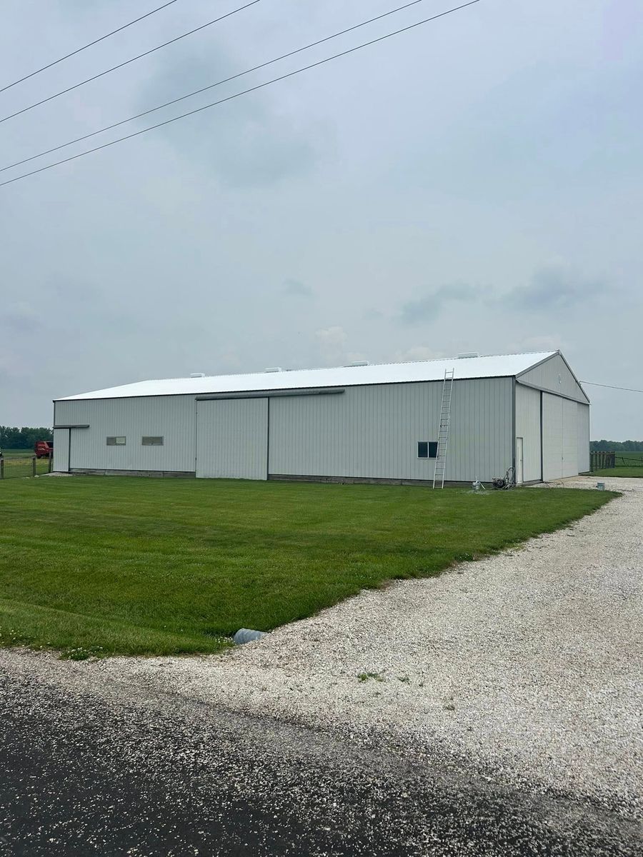Grain Bin & Storage Tank Painting for Jack Sherlock Painting in Grand Blanc, MI