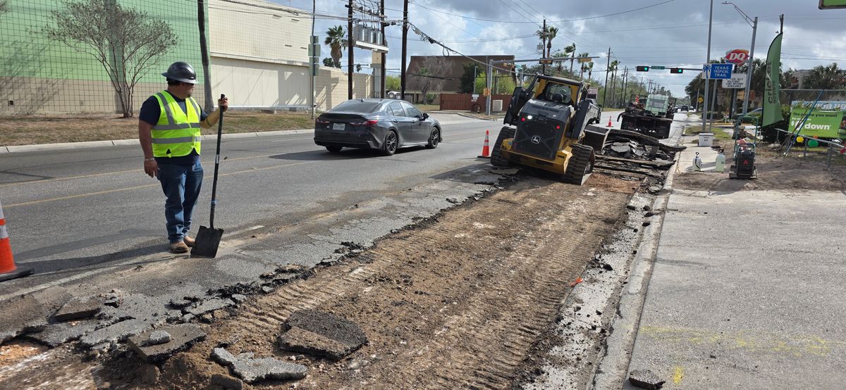 Site Work for Longoria & Son Construction in Laredo, TX