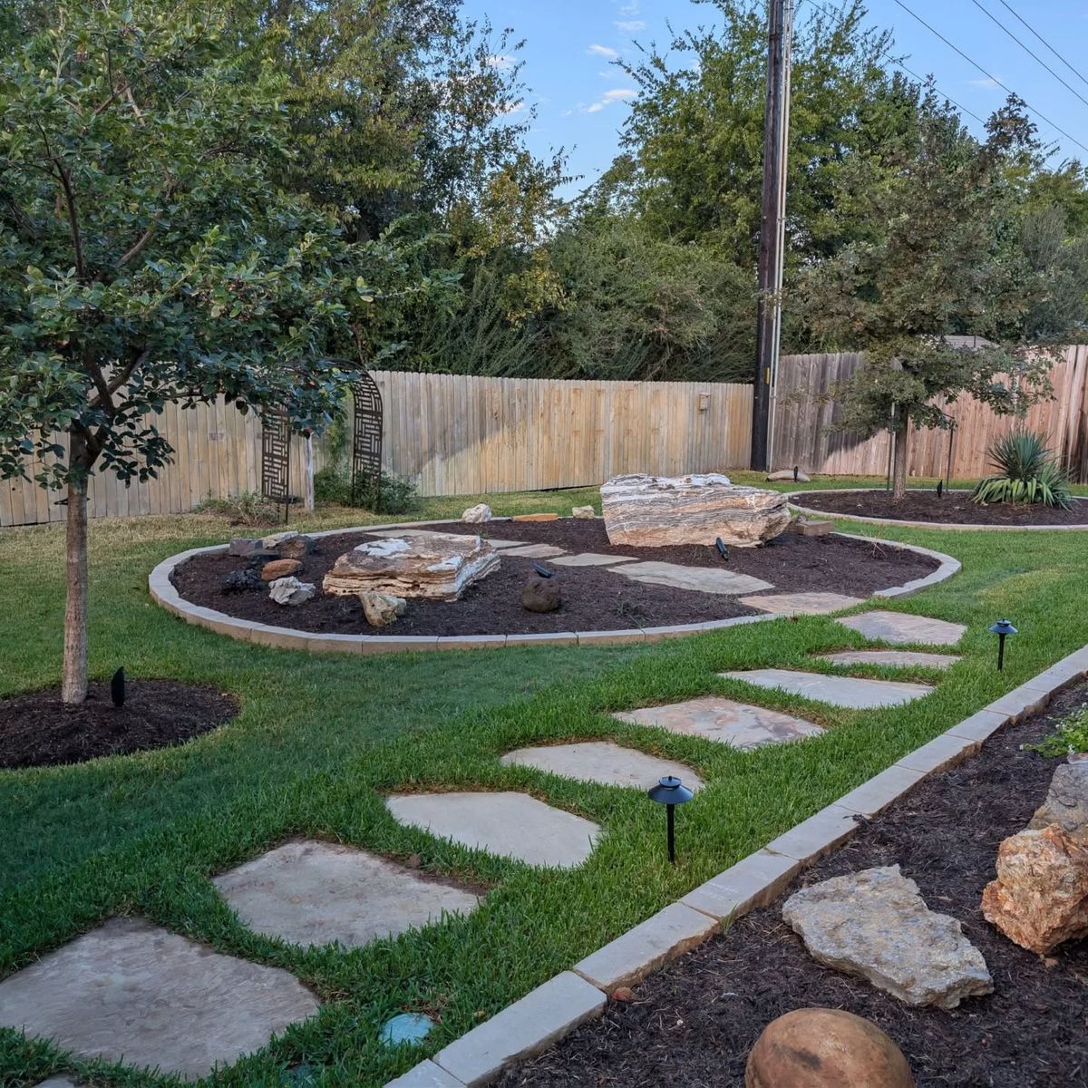 Hardscape Installation for Brazos Valley Greenscapes in College Station, TX