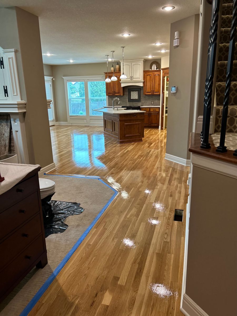 Flooring Refinishing for Imperial Hardwood Floors in Olathe, KS