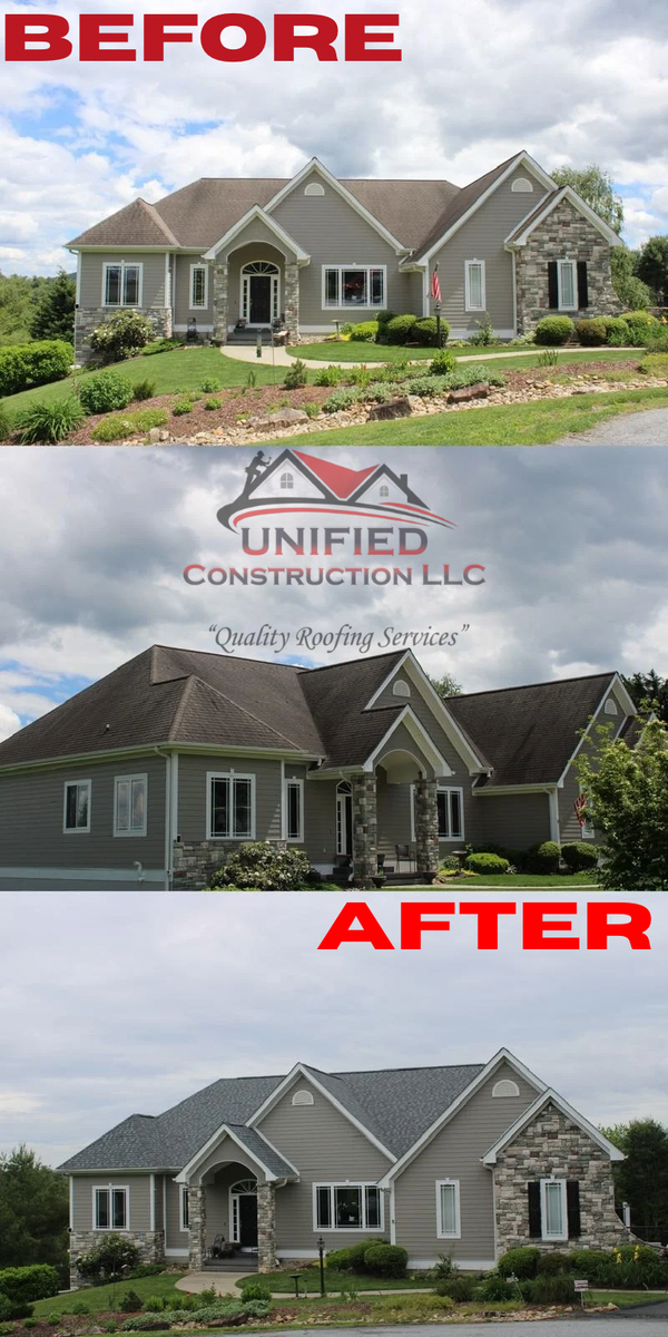 Roofing Replacement for Unified Construction Services in Henderson County, NC