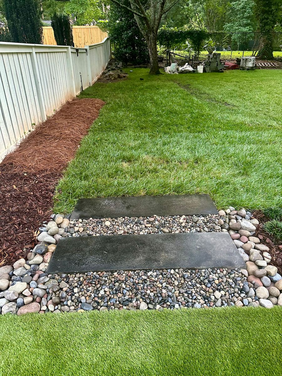 Sod Installation for Malboeuf Landscaping, Inc in Kernersville, NC