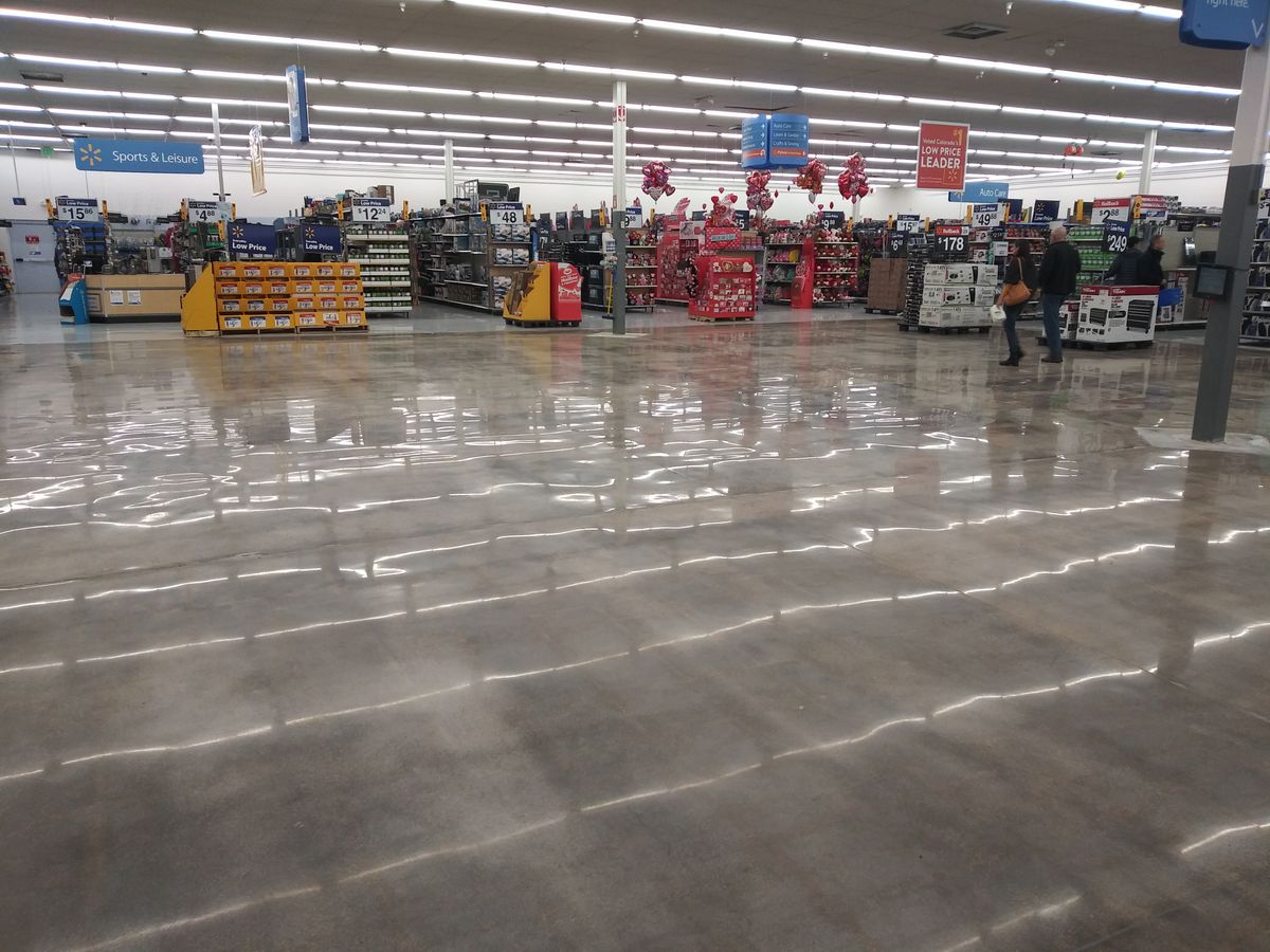 Polished Concrete for Not Just Concrete in Albuquerque, NM