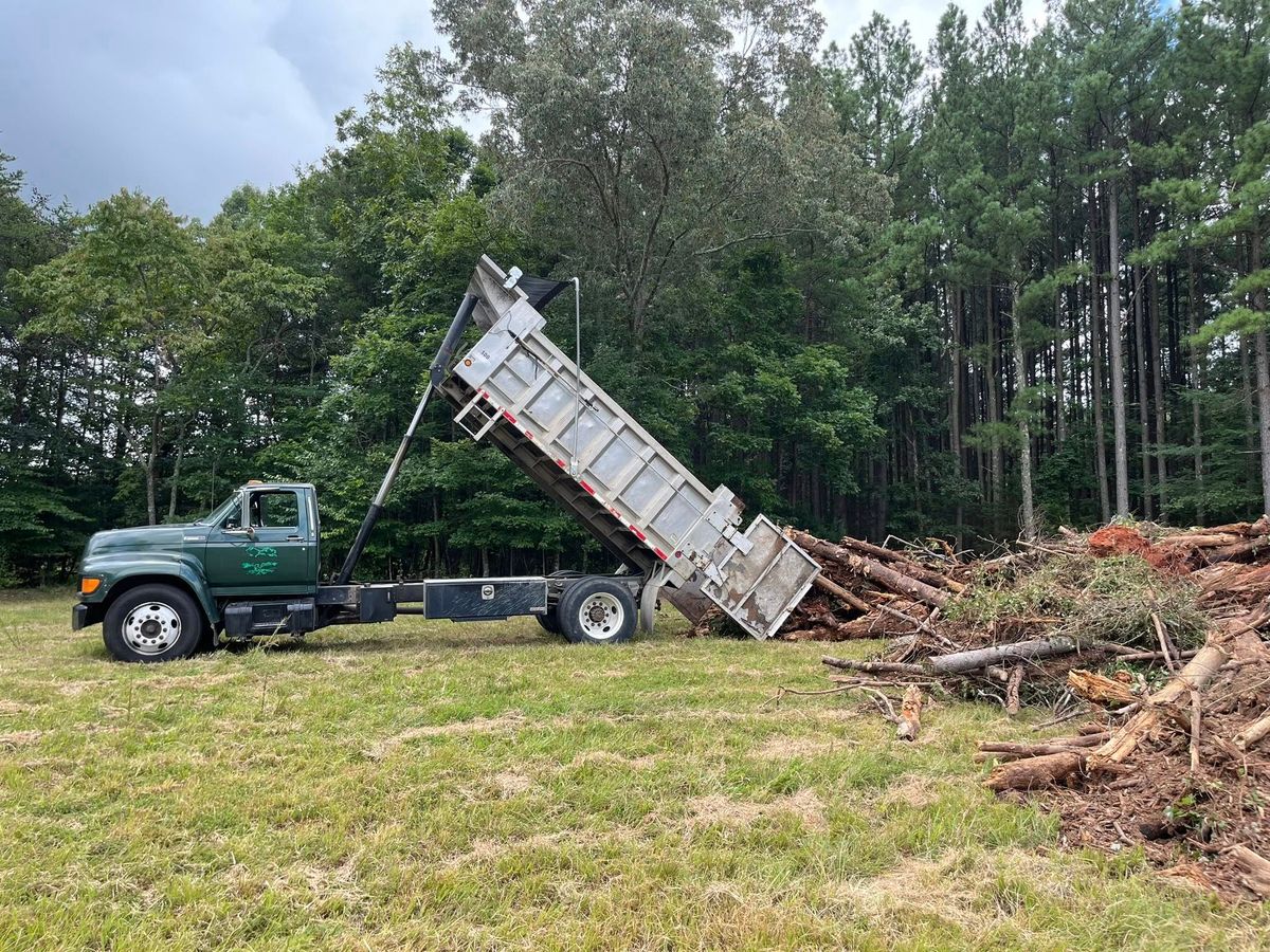 Hauling for Southside Land Management in Gretna, VA