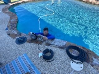Pool Light Servicing for Texas Proud Pools in Galveston County, TX