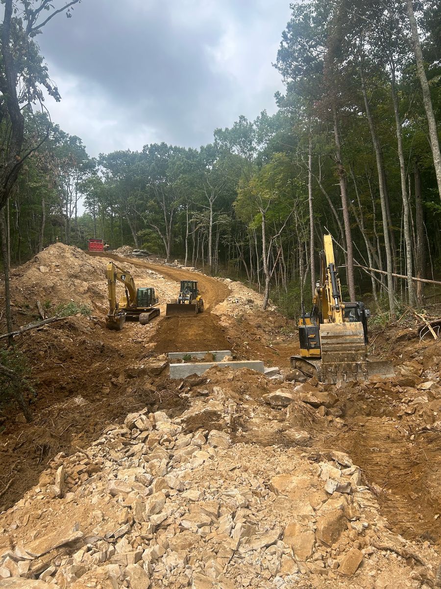 Road Building & Repair for McBryar Excavation in Trenton, GA