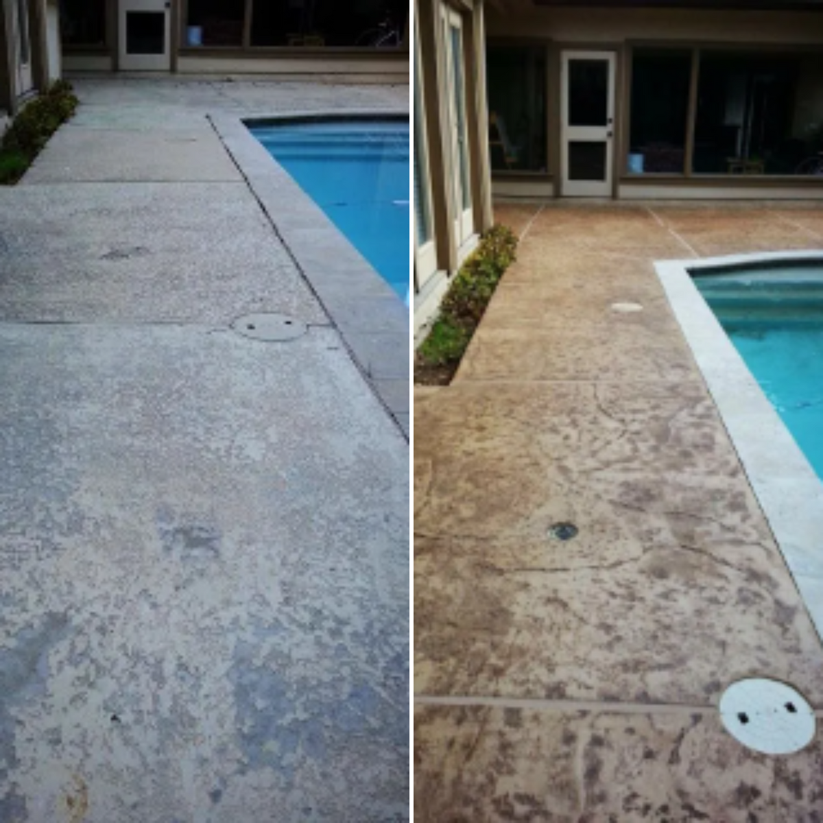 Pool & Patio Restoration for Texas Curb N Borders in Houston, TX
