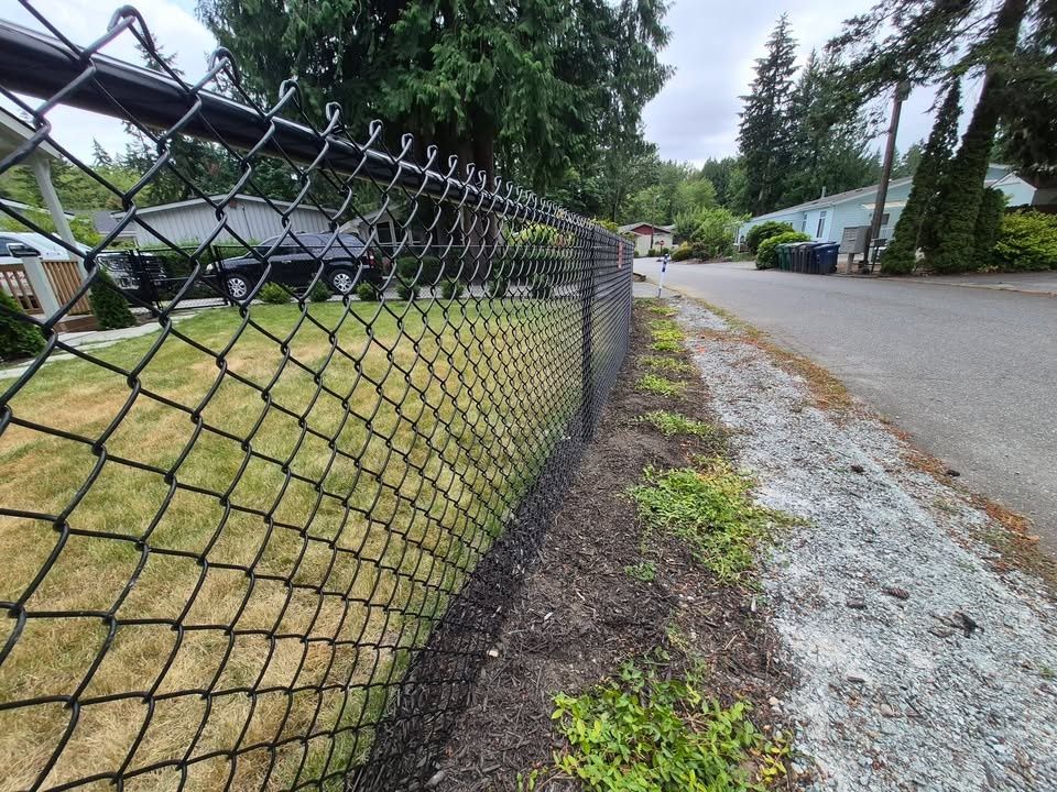 Chain Link Fencing for McBride and Sons Fence in Camano, WA