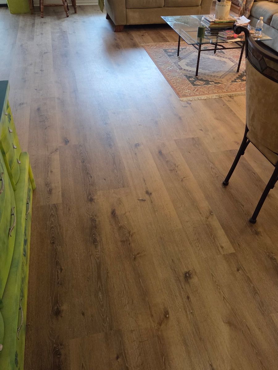 Floor Installation for D&J Custom Floors in Nederland, TX
