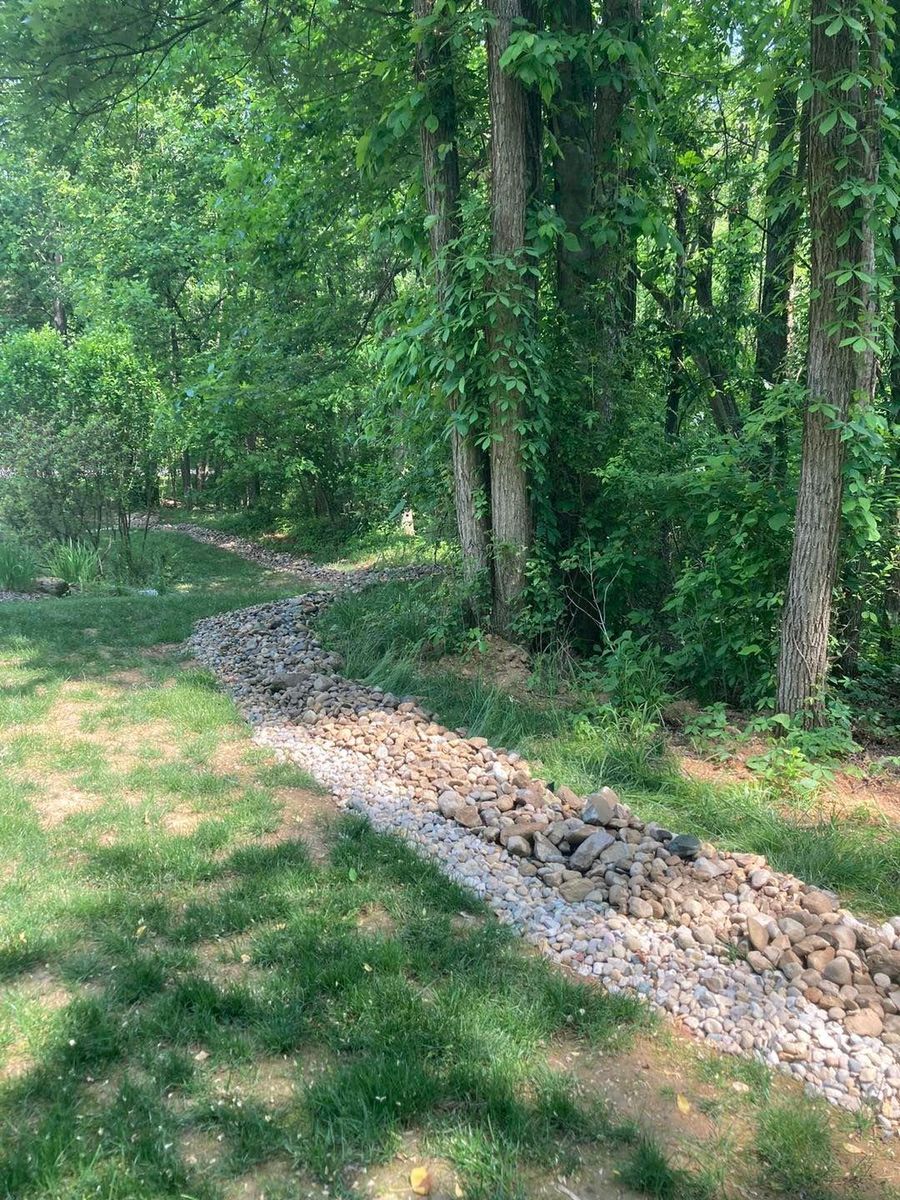 Trench/ french drains for Hoosier Water Away in Indianapolis, IN