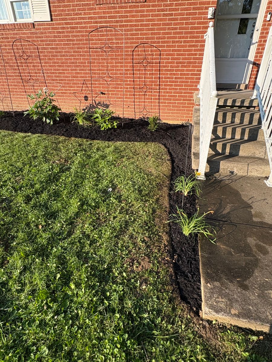 Mulch Installation for Cam Yardz in Washington, PA