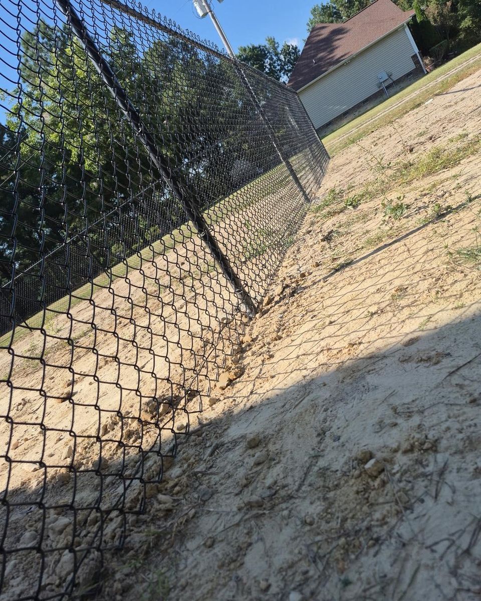 Fence Installation for JB Nealy Fence in Elgin, SC