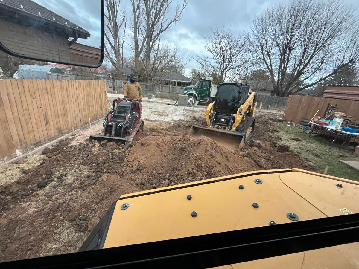 Custom Pool Construction for Cole Landscaping & Pools, LLC in Amarillo, TX