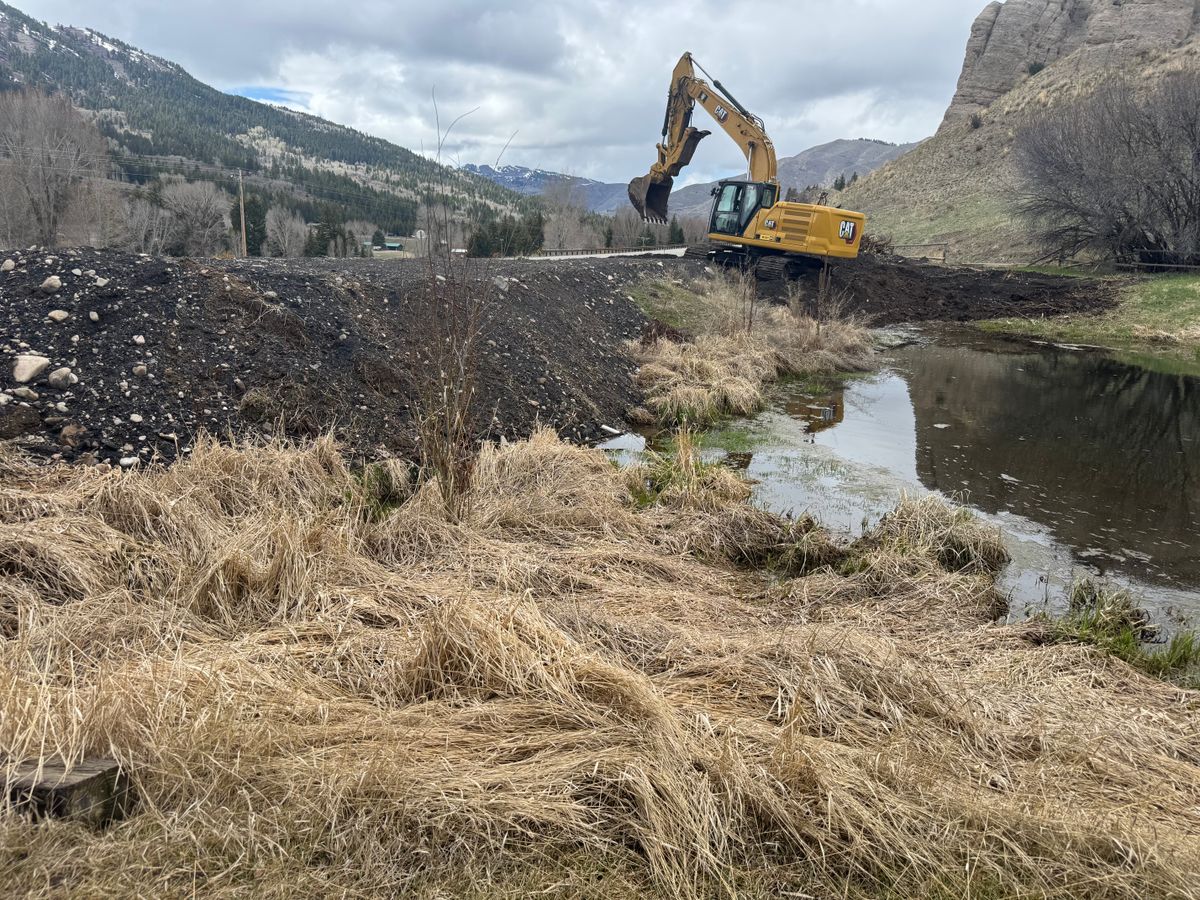 Site Grading for Hansen Earth Works in Jackson, WY