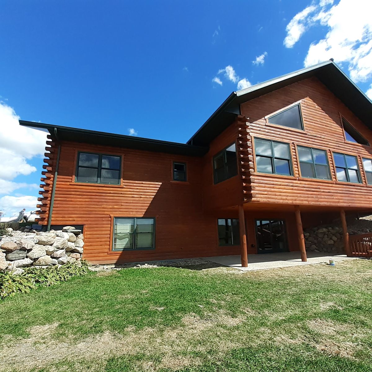 Log Cabin Restoration for Final Coat Drywall & Painting LLC in Hendrix , MN