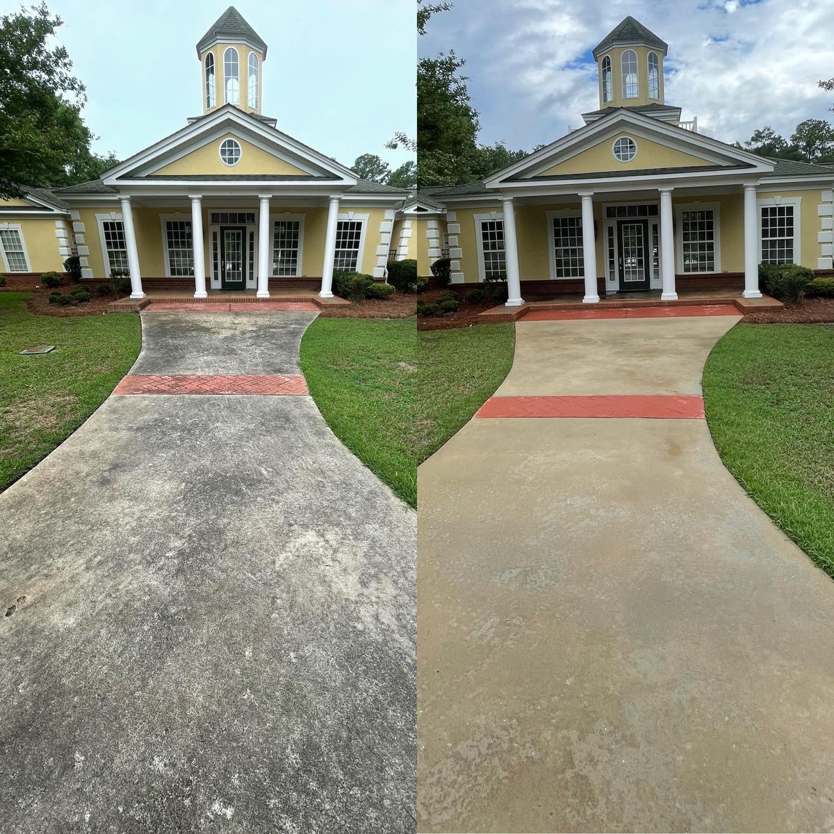 Driveway & Sidewalk Cleaning for Palmetto Pride Softwash in Lexington, SC