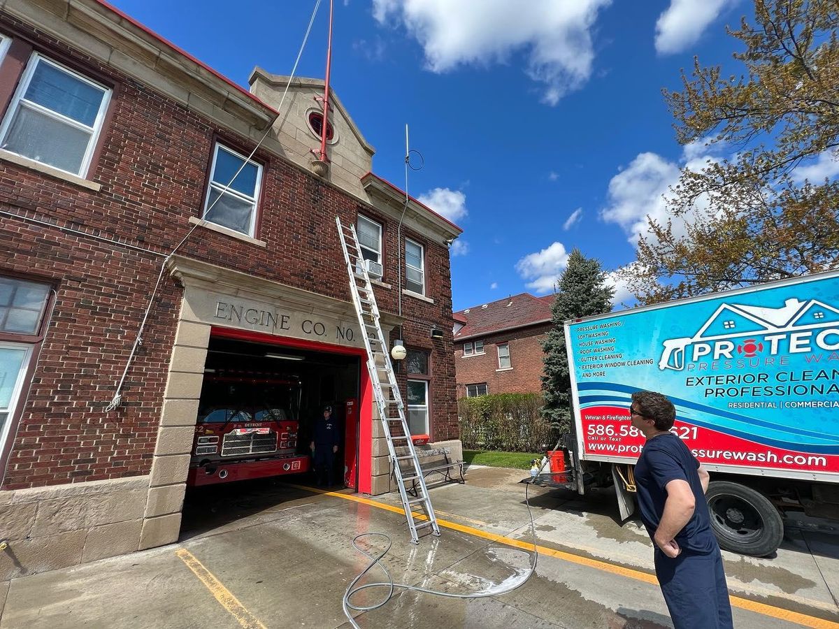Commercial Pressure Washing for ProTech Pressure Wash LLC in Clinton Township, MI