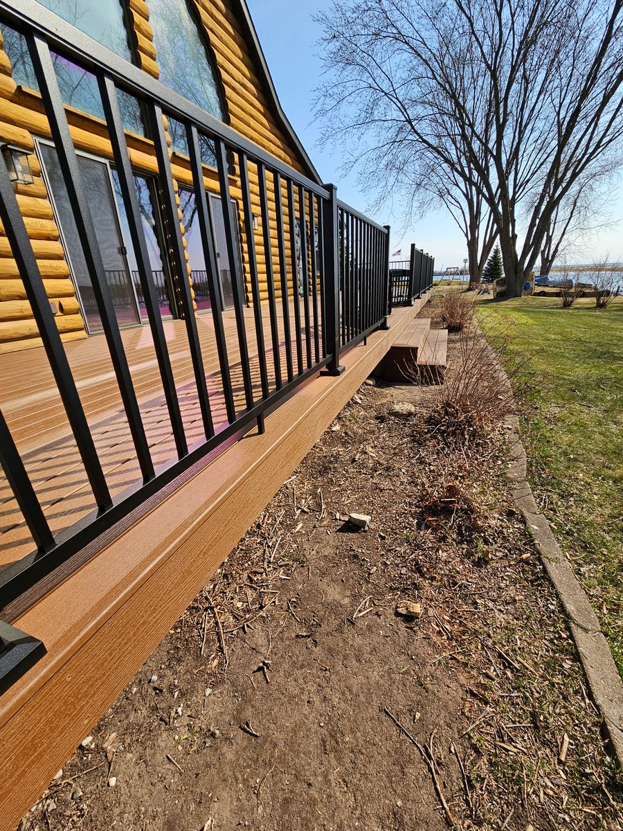 Exterior Railing for Timber Concepts  in Green Bay, WI