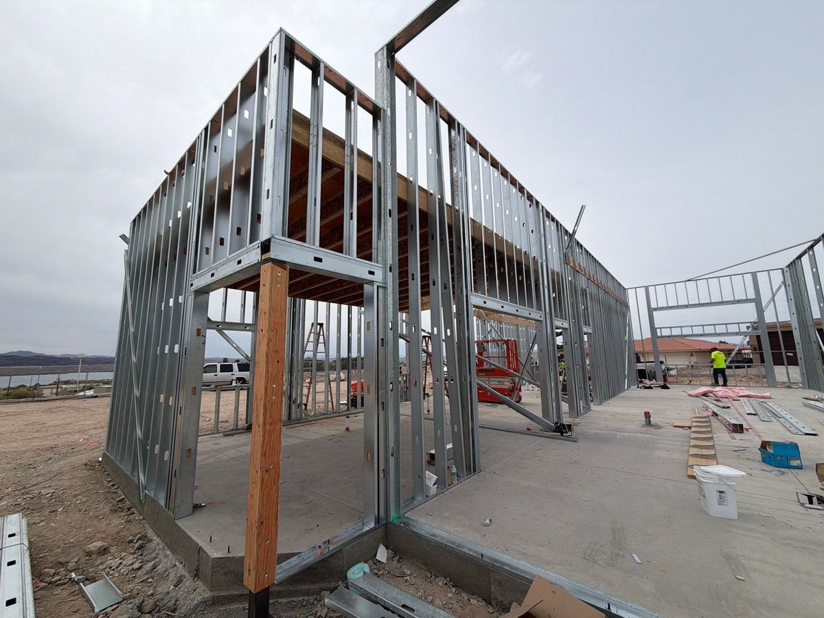 Framing for Ant Farm Construction in Kingman, AZ